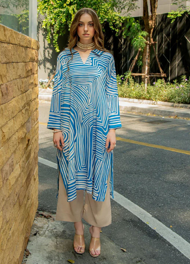 Meerak Pret Printed Lawn 1 Piece Suit D-11