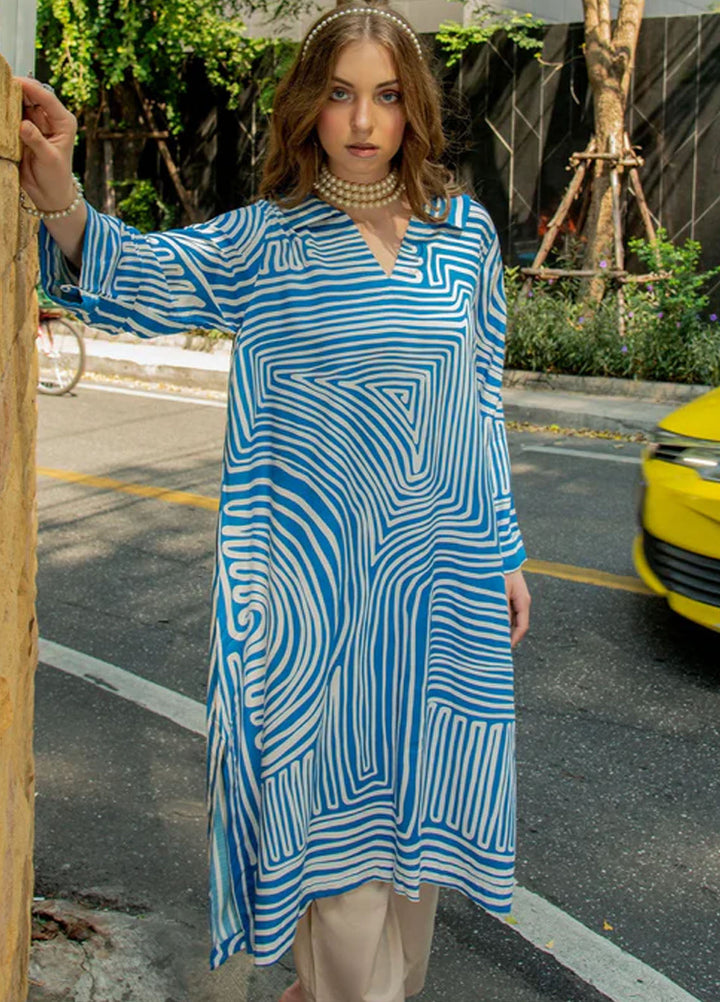 Meerak Pret Printed Lawn 1 Piece Suit D-11