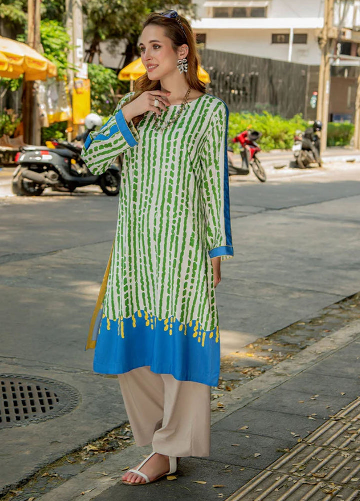 Meerak Pret Printed Lawn 1 Piece Suit D-12
