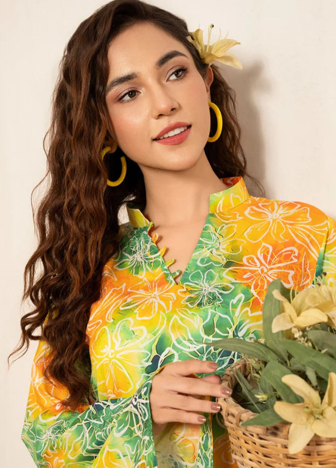 Meerak Pret Printed Lawn 2 Piece Suit GF-13