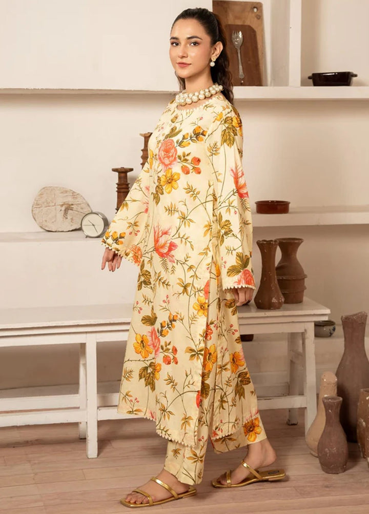 Meerak Pret Printed Lawn 2 Piece Suit GF-20