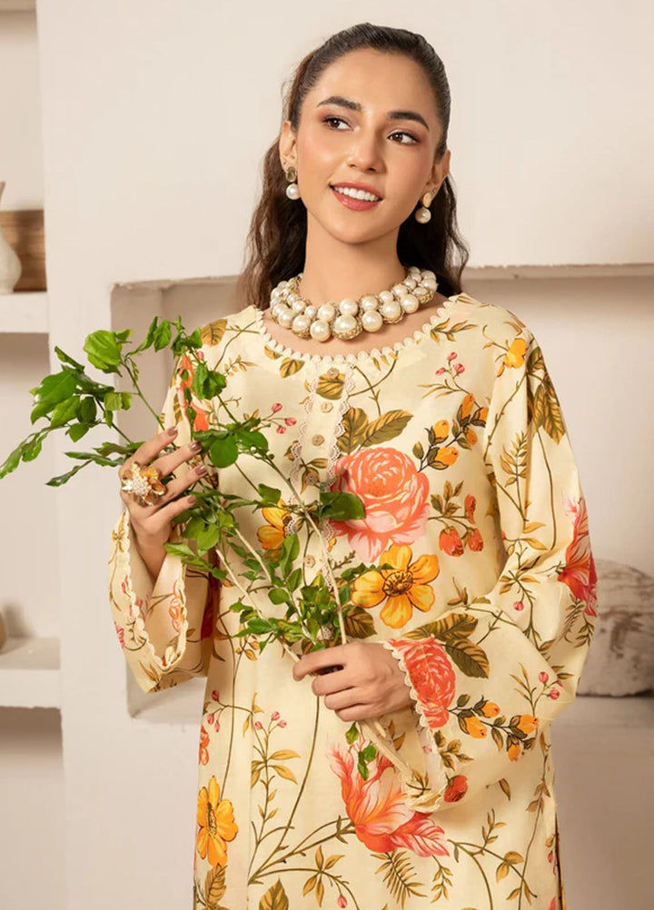 Meerak Pret Printed Lawn 2 Piece Suit GF-20