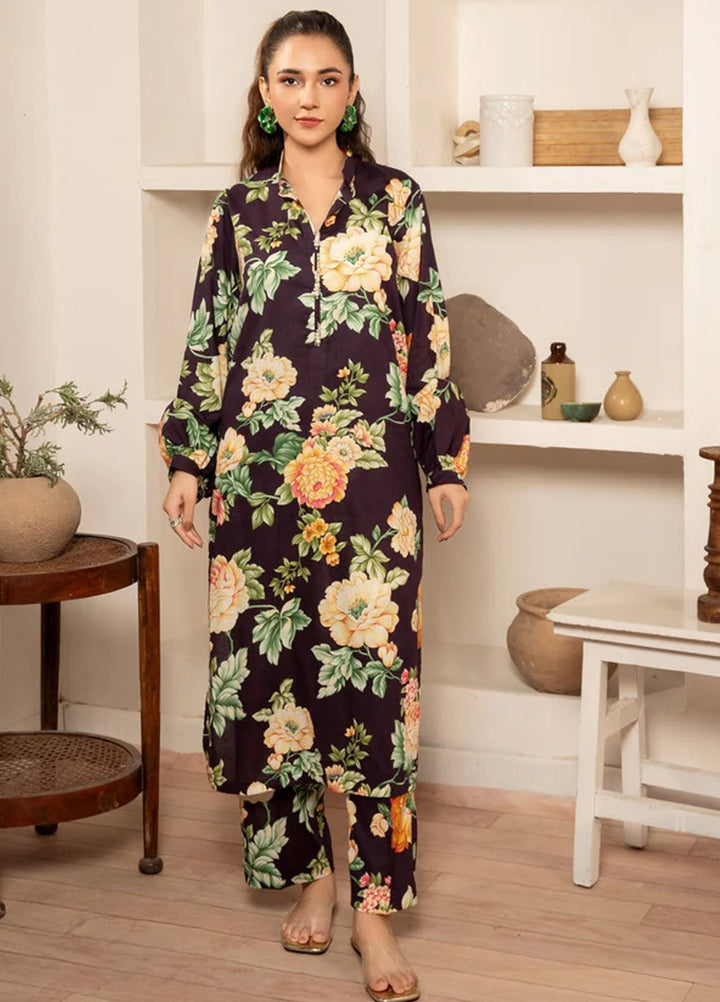 Meerak Pret Printed Lawn 2 Piece Suit GF-23