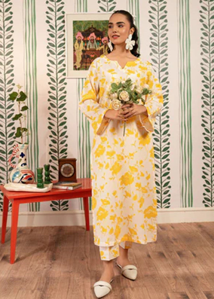 Meerak Pret Printed Lawn 2 Piece Suit SF-04