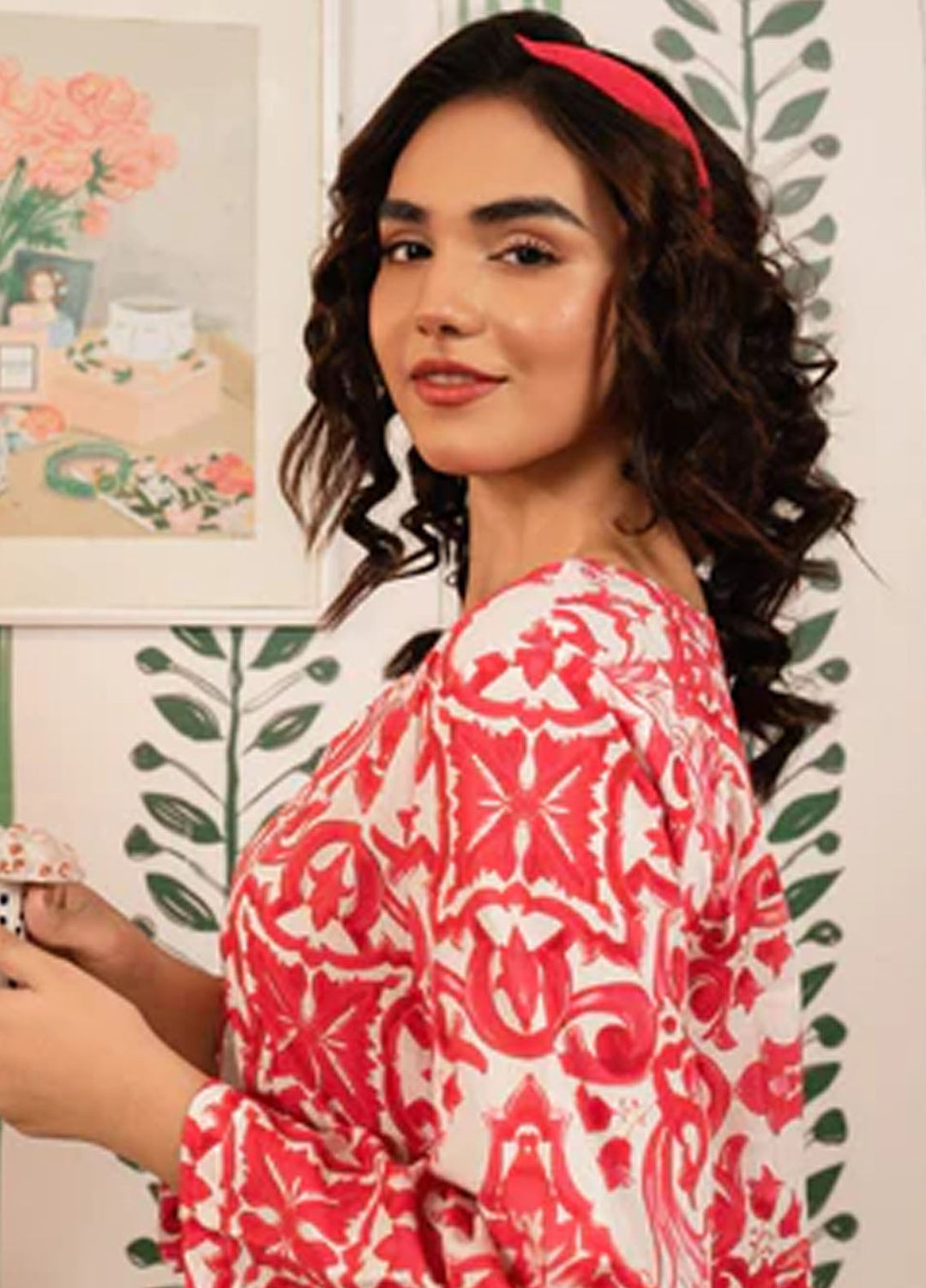 Meerak Pret Printed Lawn 2 Piece Suit SF-09