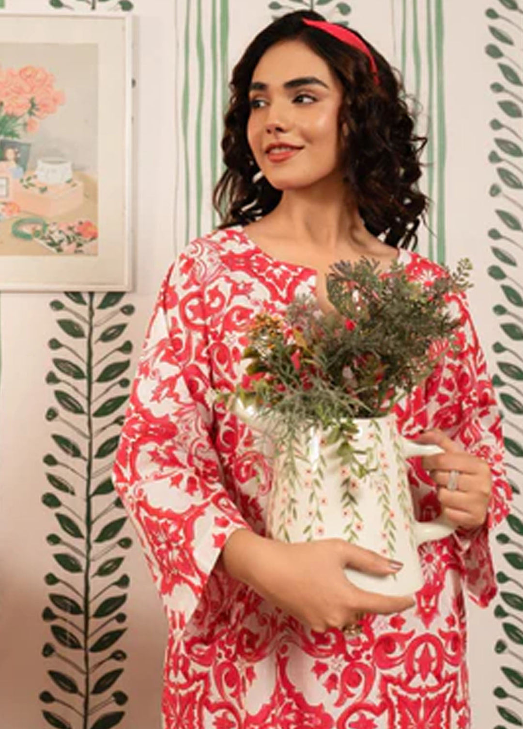 Meerak Pret Printed Lawn 2 Piece Suit SF-09