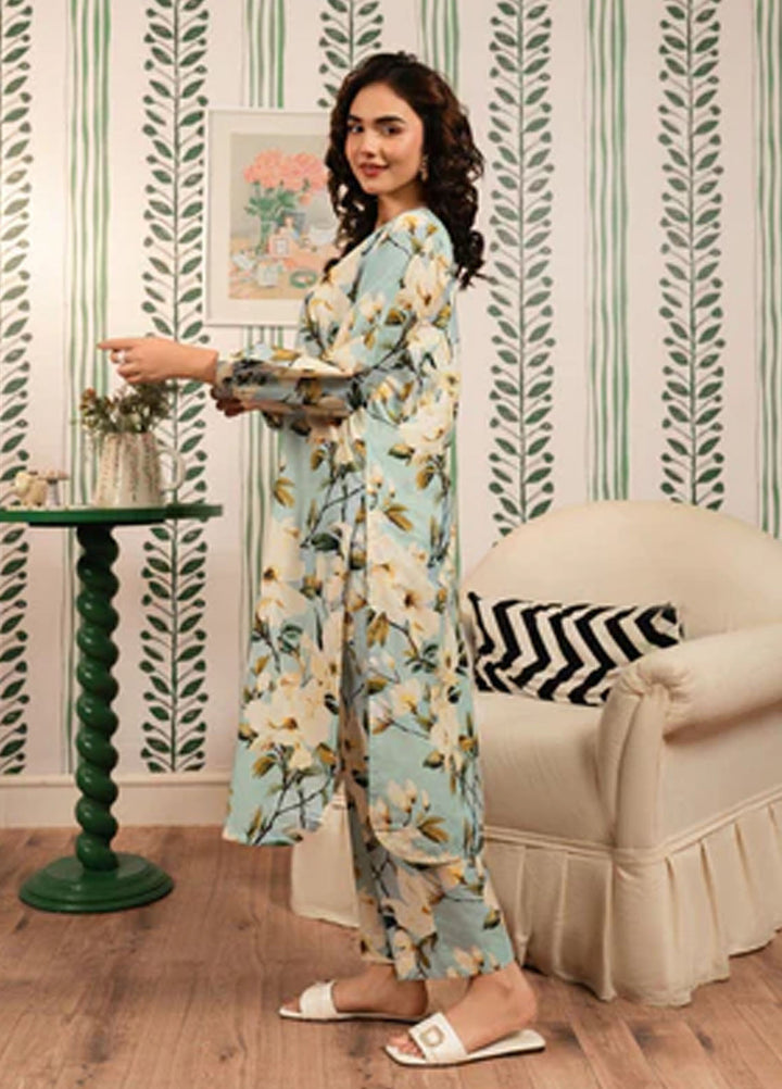 Meerak Pret Printed Lawn 2 Piece Suit SF-10