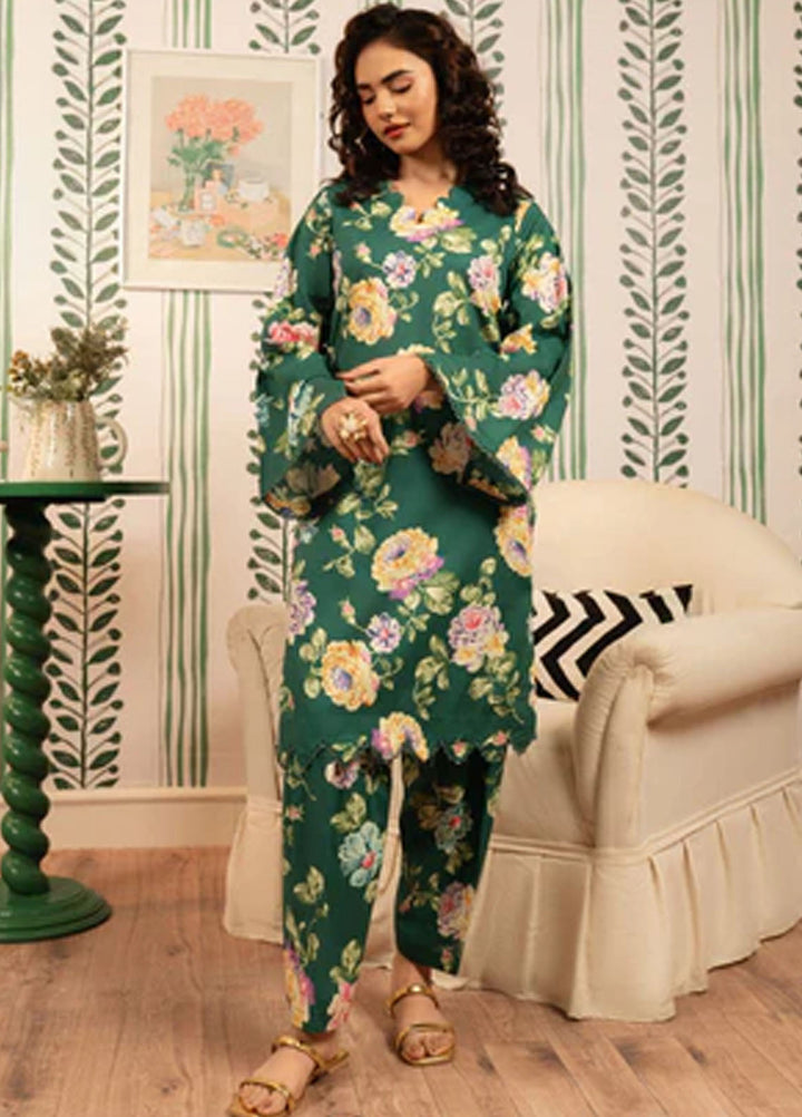 Meerak Pret Printed Lawn 2 Piece Suit SF-12