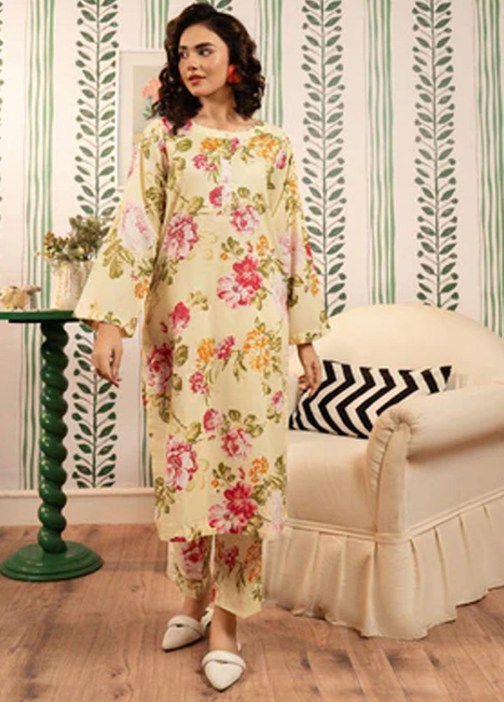 Meerak Pret Printed Lawn 2 Piece Suit SF-13