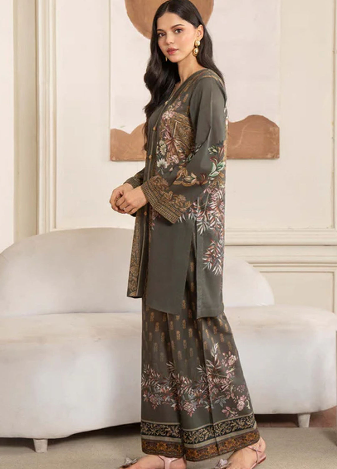 Meerak Pret Printed Lawn 2 Piece Suit Soraya