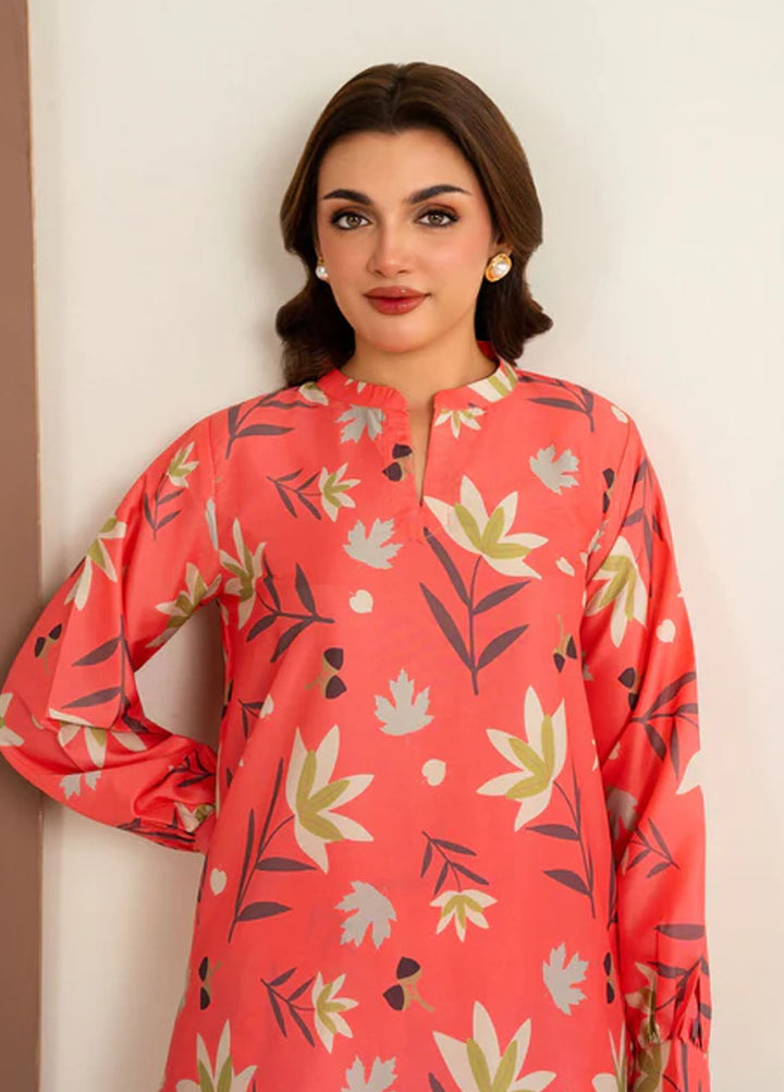 Meerak Pret Printed Silk 2 Piece Suit Omayah