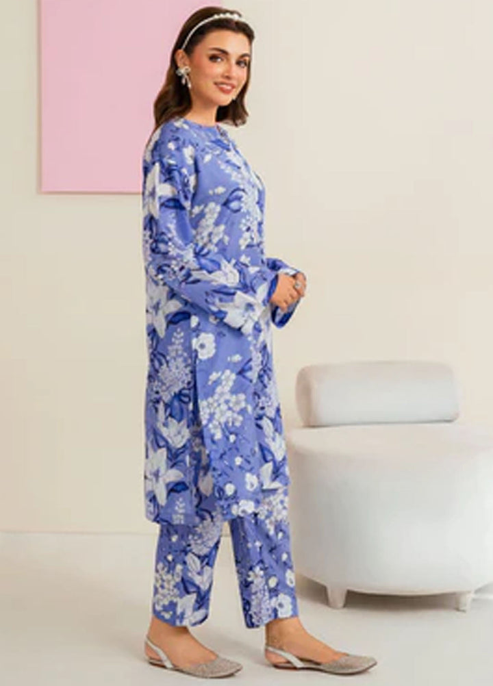 Meerak Pret Printed Silk 2 Piece Suit Rinaya