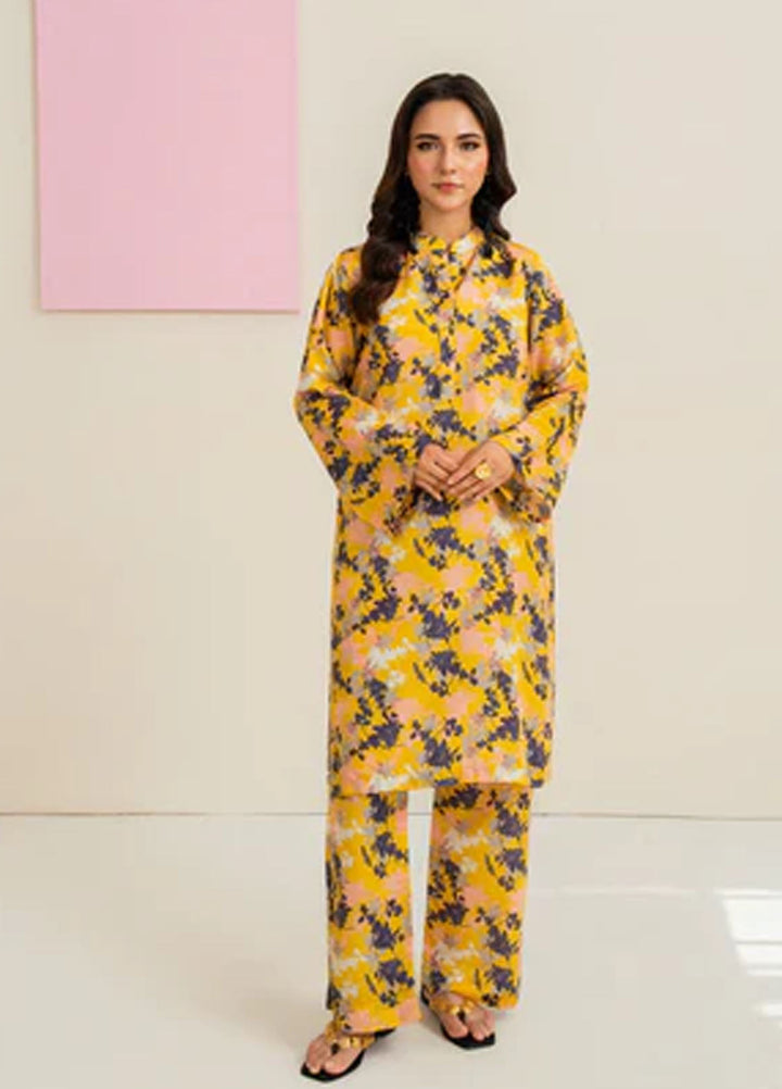 Meerak Pret Printed Silk 2 Piece Suit Zairish