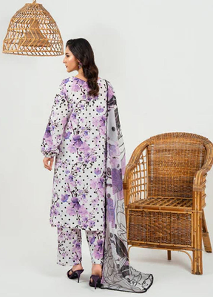 Meerak Pret Printed Silk 3 Piece Suit Purvessa