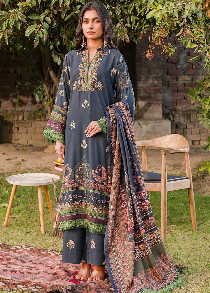 Meerak Printed Linen Suits Unstitched 3 Piece MRK24RZ Khabbar - Formal Collection