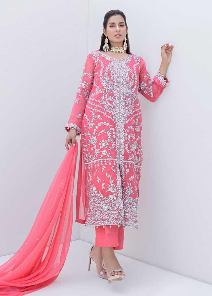 Jooray Kapray Pret Embroidered Chiffon 3 Piece Suit JK23M Asimi