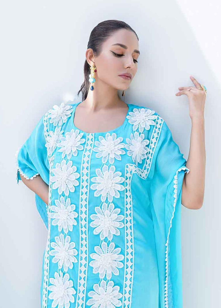 Jooray Kapray Pret Embroidered Raw Silk 2 Piece Suit JK23M Ble