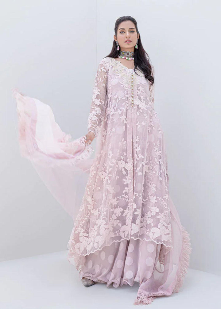 Jooray Kapray Pret Embroidered Net 3 Piece Suit JK23M Roz