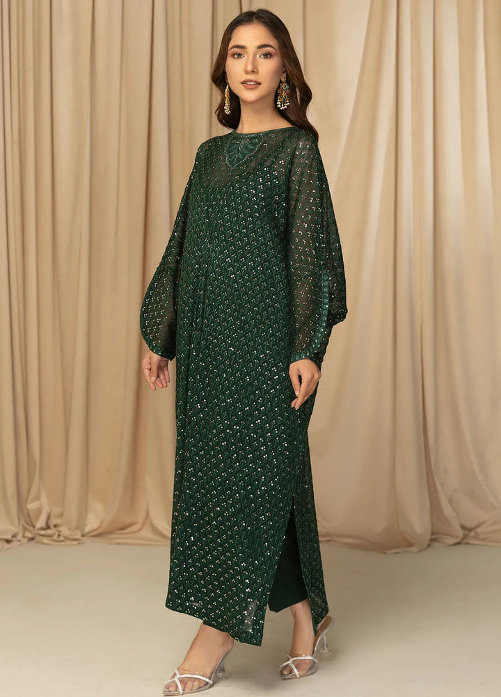 Meeral Pret Embroidered Chiffon 2 Piece Suit Chaman
