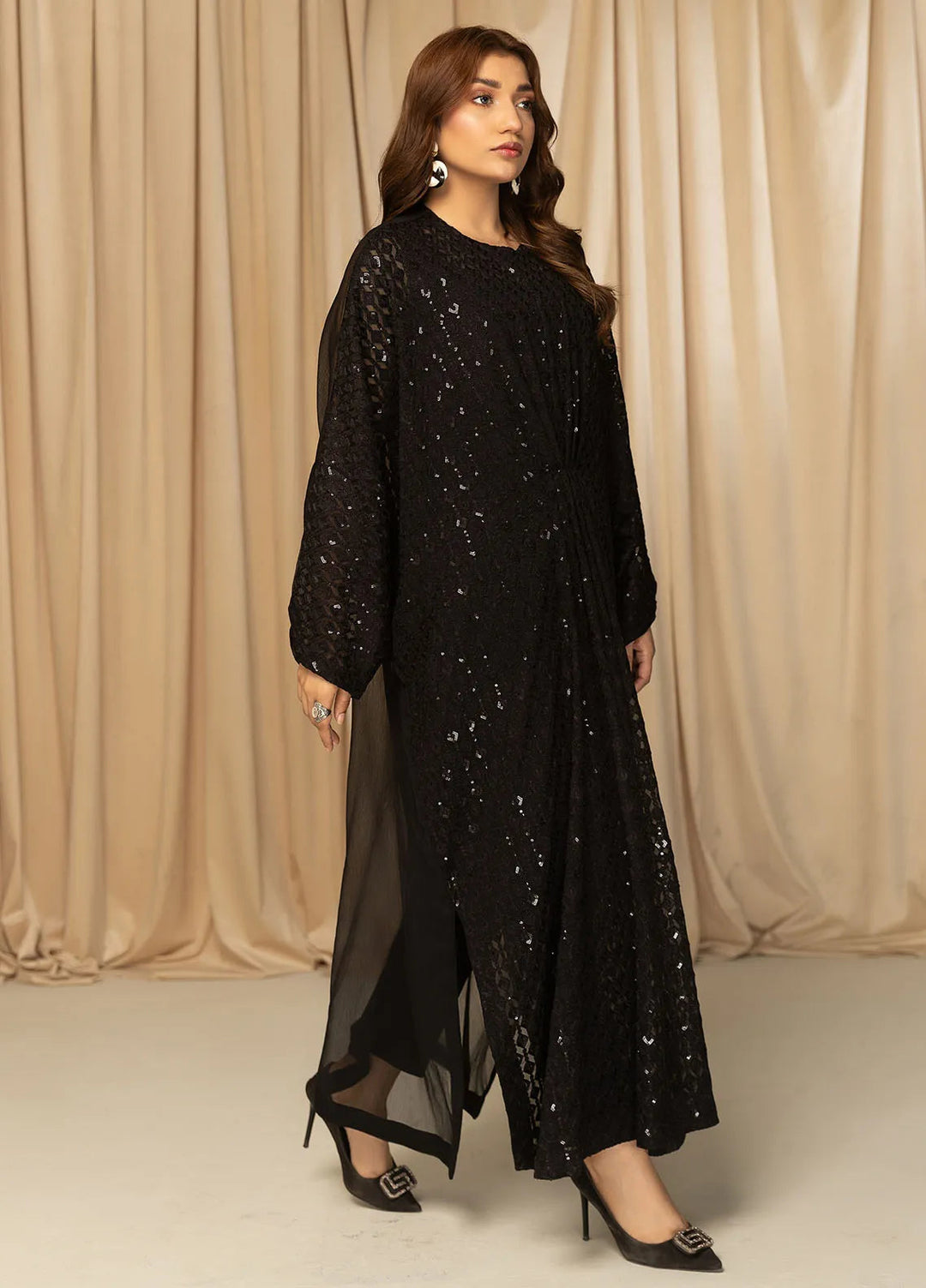 Meeral Pret Embroidered Chiffon 2 Piece Suit Gelar