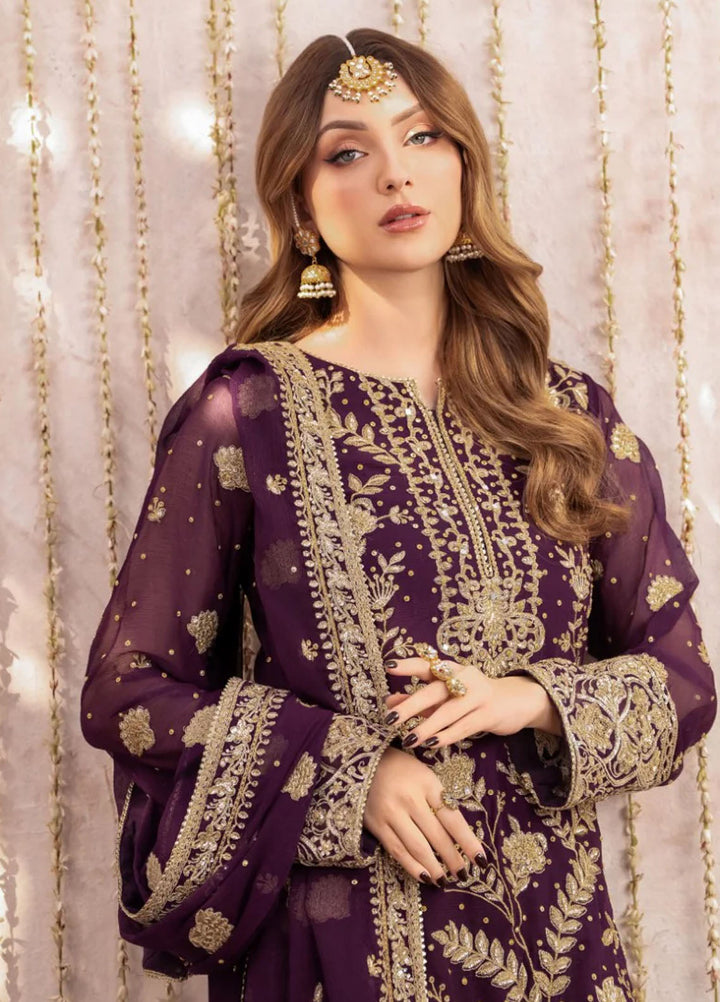 Meeral Pret Embroidered Chiffon 3 Piece Suit Alaya