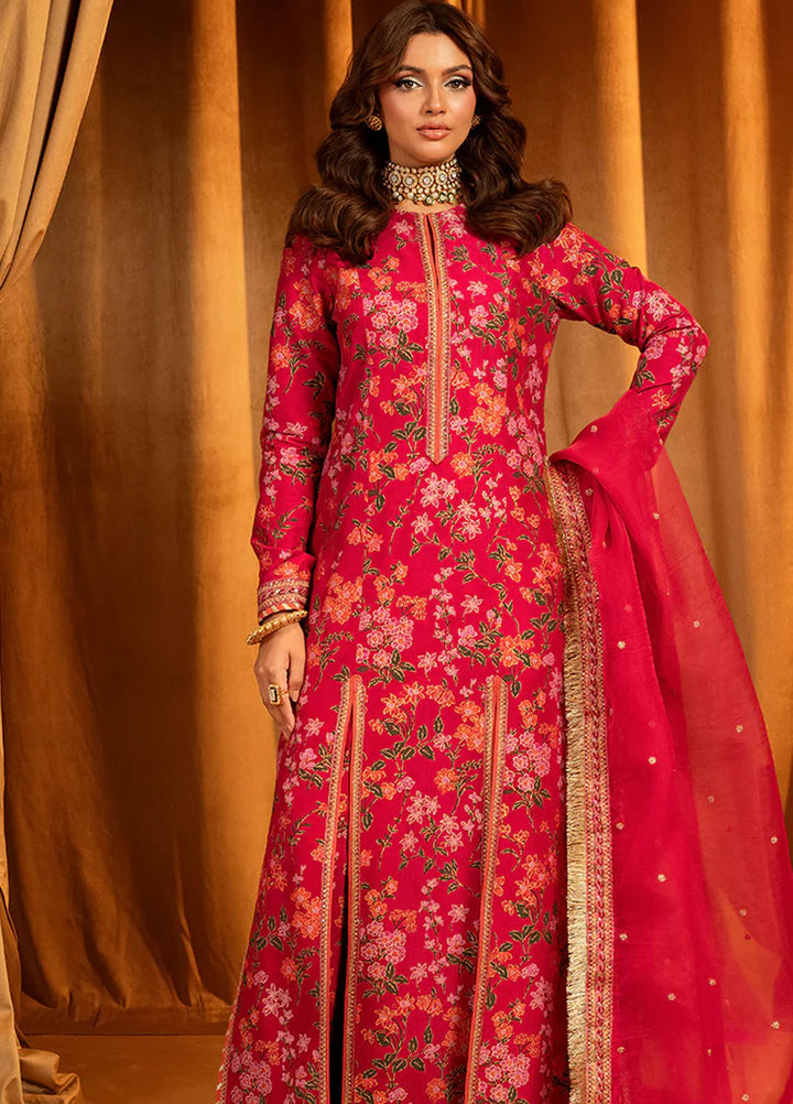Meeral Pret Embroidered Chiffon 3 Piece Suit Cicely