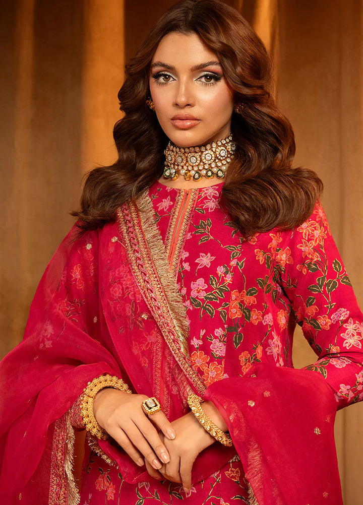 Meeral Pret Embroidered Chiffon 3 Piece Suit Cicely