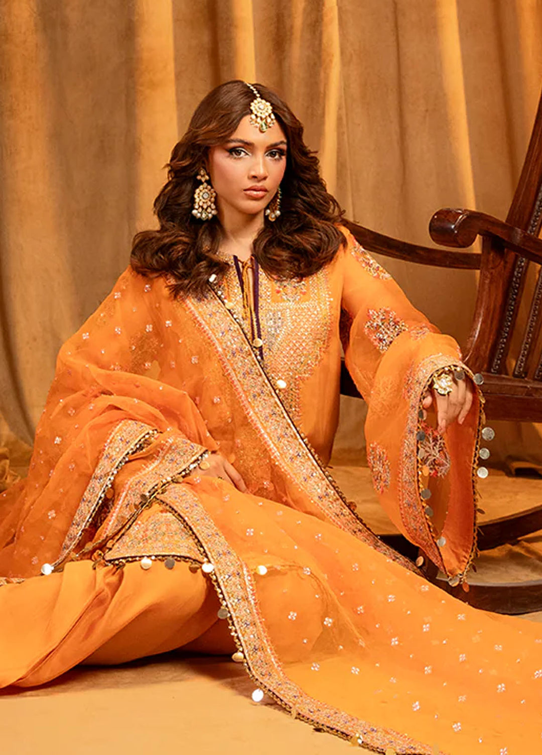 Meeral Pret Embroidered Chiffon 3 Piece Suit Florence