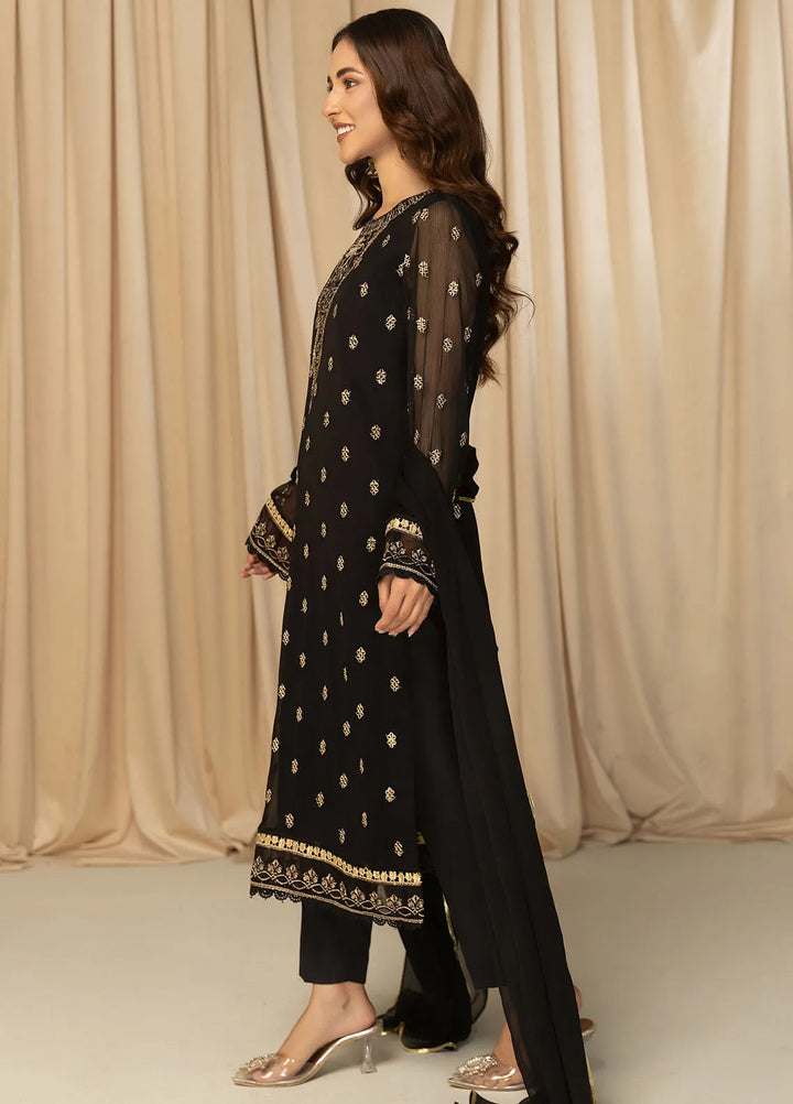 Meeral Pret Embroidered Chiffon 3 Piece Suit Maya