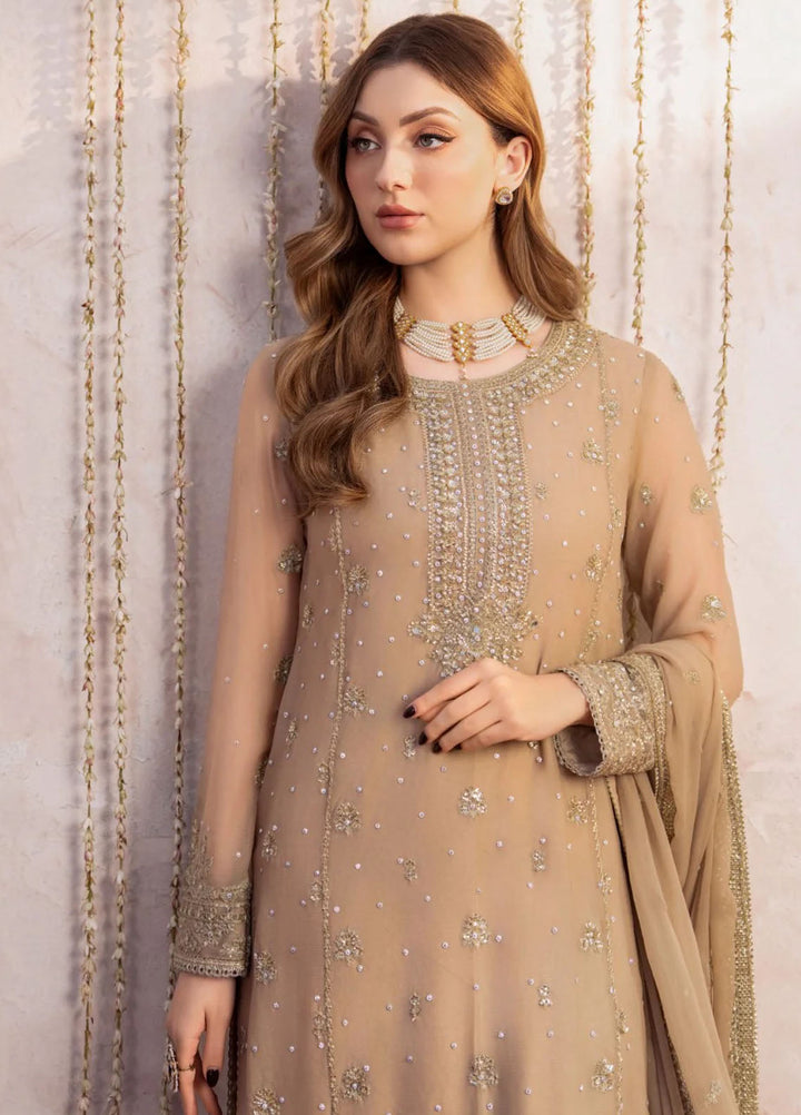 Meeral Pret Embroidered Chiffon 3 Piece Suit Muntaha