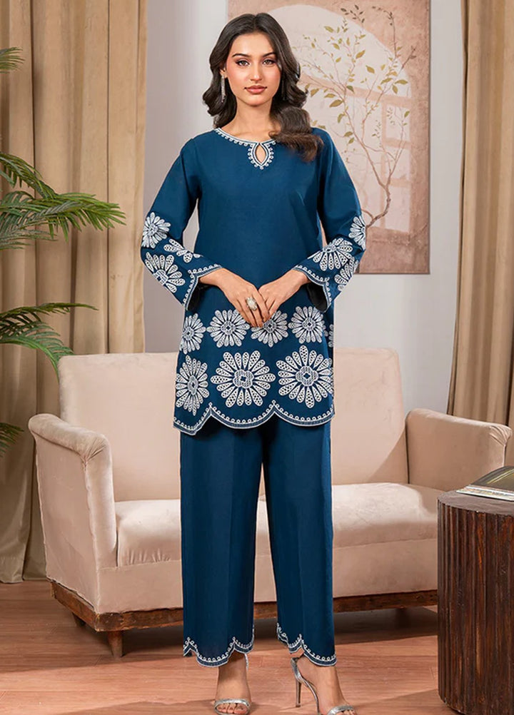 Meeral Pret Embroidered Lawn 2 Piece Suit COR-006