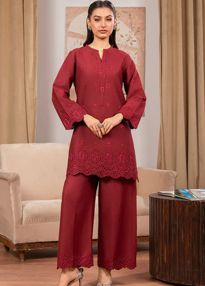 Meeral Pret Embroidered Lawn 2 Piece Suit COR-008