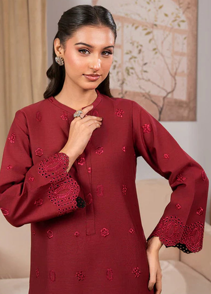 Meeral Pret Embroidered Lawn 2 Piece Suit COR-008
