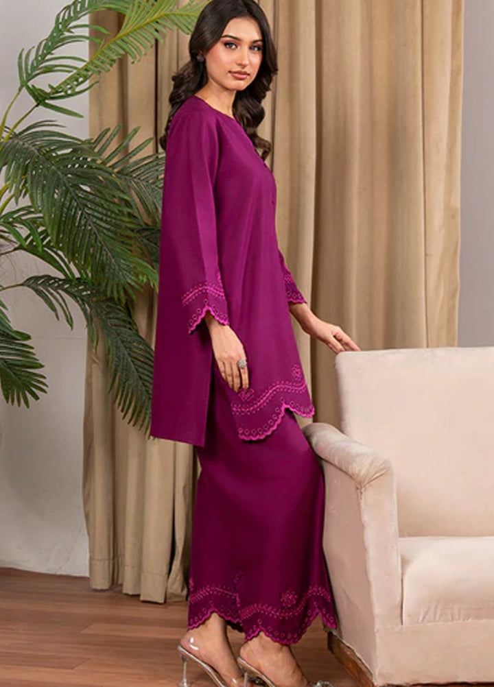 Meeral Pret Embroidered Lawn 2 Piece Suit COR-009