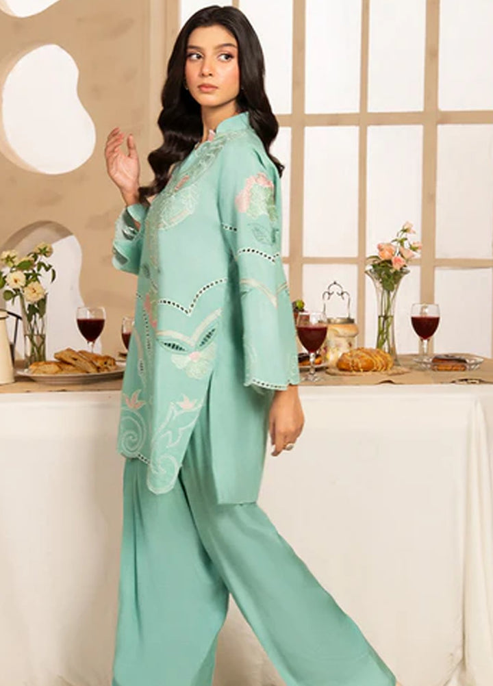 Meeral Pret Embroidered Lawn 2 Piece Suit COR-002