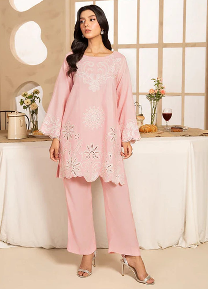 Meeral Pret Embroiered Lawn 2 Piece Suit COR-005
