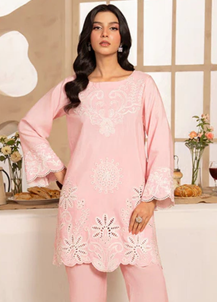 Meeral Pret Embroiered Lawn 2 Piece Suit COR-005