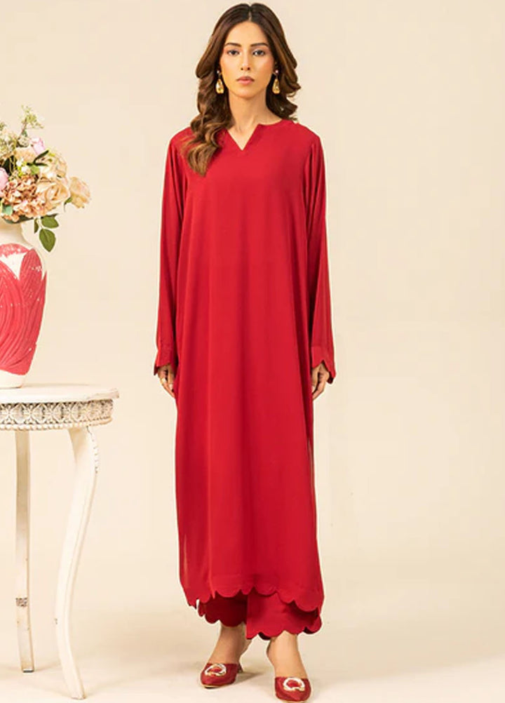 Meeral Pret Plain Lawn 2 Piece Suit SOL-004