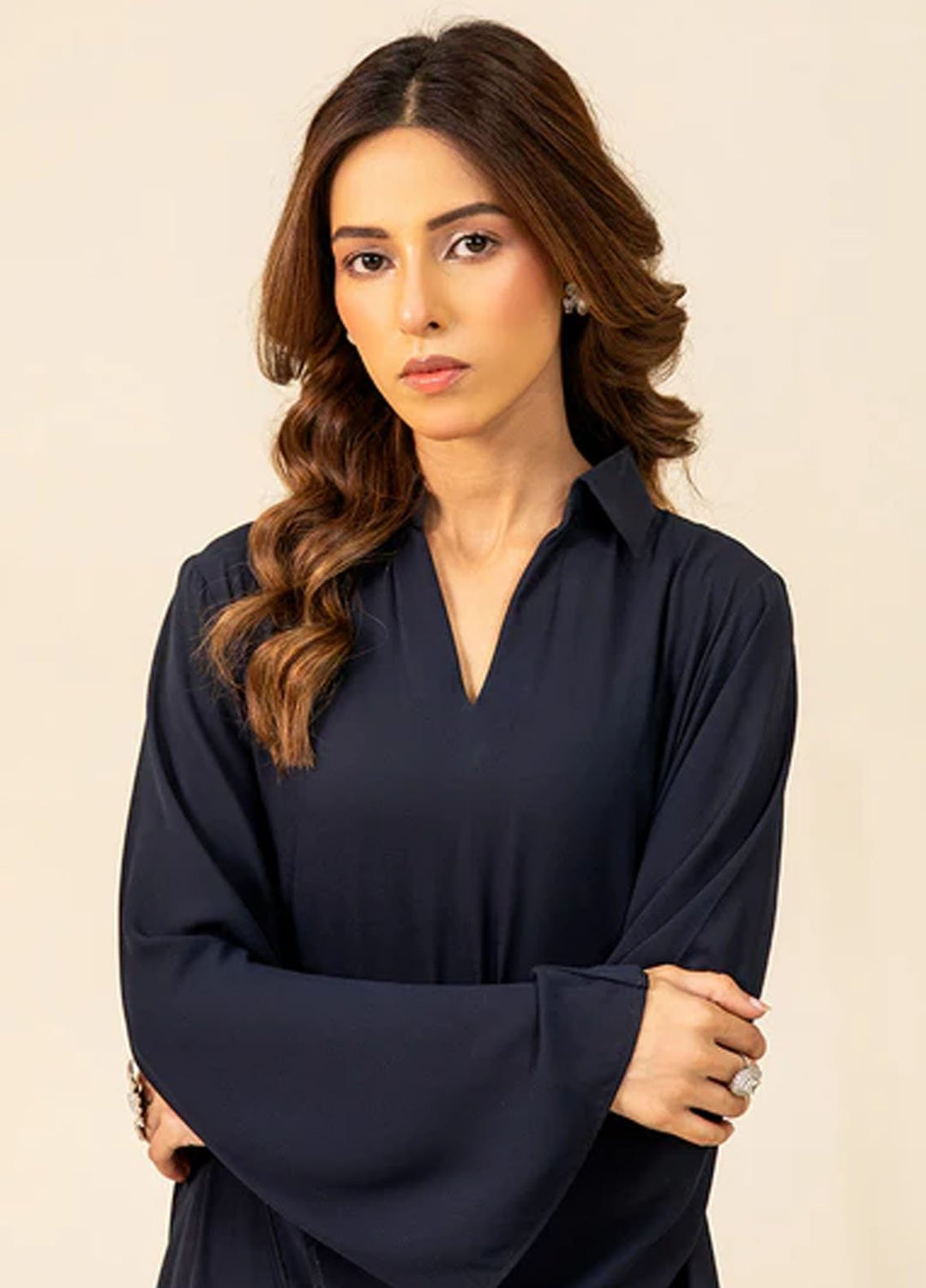 Meeral Pret Plain Lawn 2 Piece Suit SOL-006