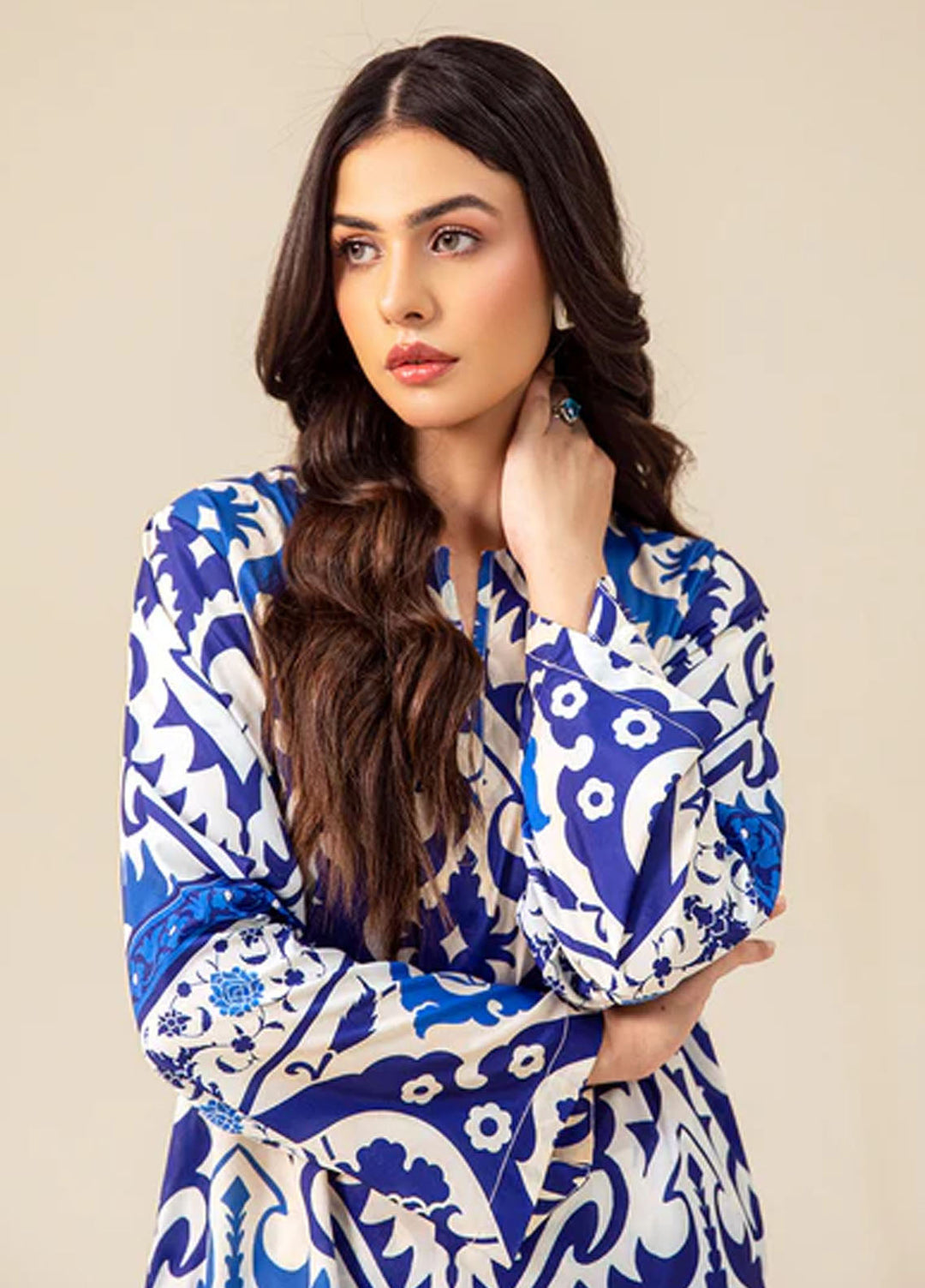 Meeral Pret Printed Lawn 2 Piece Suit MBC-0011
