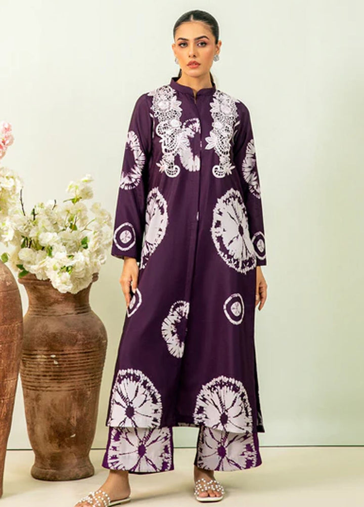 Meeral Pret Printed Lawn 2 Piece Suit MBC 0012