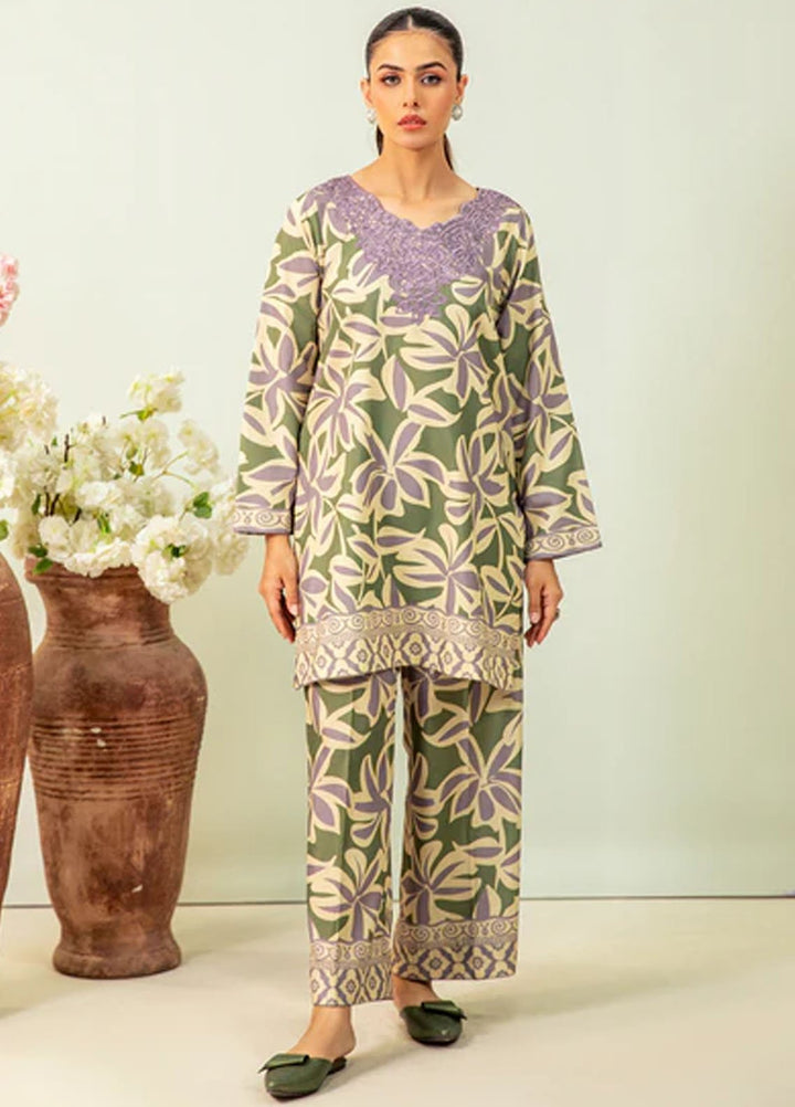 Meeral Pret Printed Lawn 2 Piece Suit MBC-0013