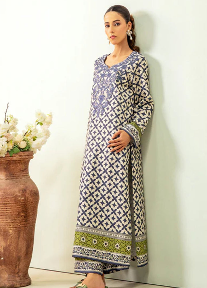 Meeral Pret Printed Lawn 2 Piece Suit MBC-0016