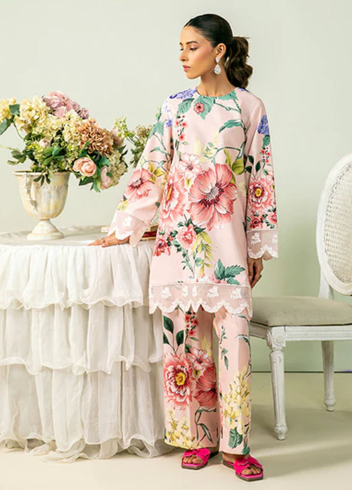 Meeral Pret Printed Lawn 2 Piece Suit MBC-004
