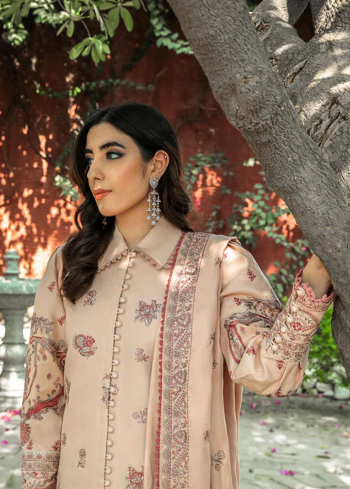 Meeras by Florent Embroidered Khaddar Suits Unstitched 3 Piece FL22M FL 1A - Winter Collection
