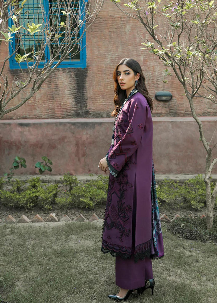 Meeras by Florent Embroidered Khaddar Suits Unstitched 3 Piece FL22M FL 2A - Winter Collection