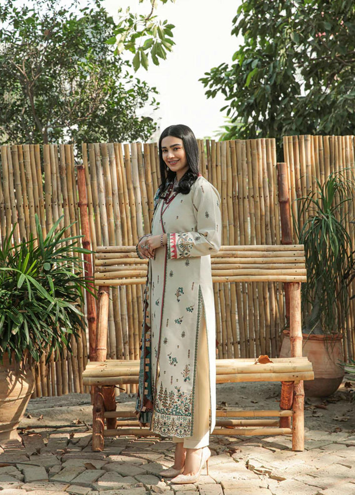 Meeras by Florent Embroidered Khaddar Suits Unstitched 3 Piece FL22M FL 5A - Winter Collection