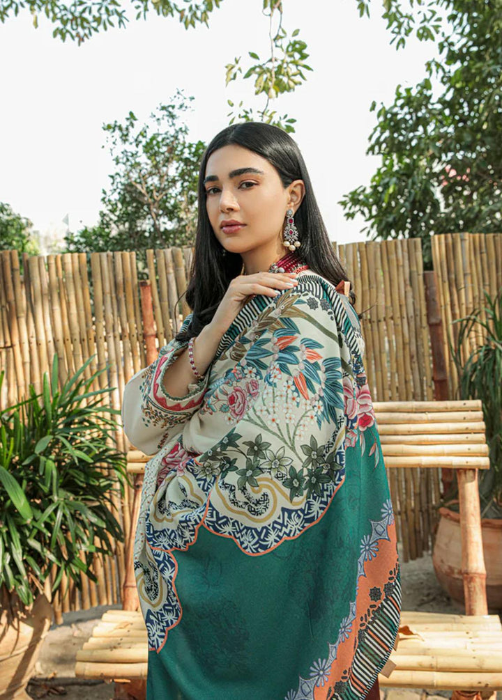 Meeras by Florent Embroidered Khaddar Suits Unstitched 3 Piece FL22M FL 5A - Winter Collection