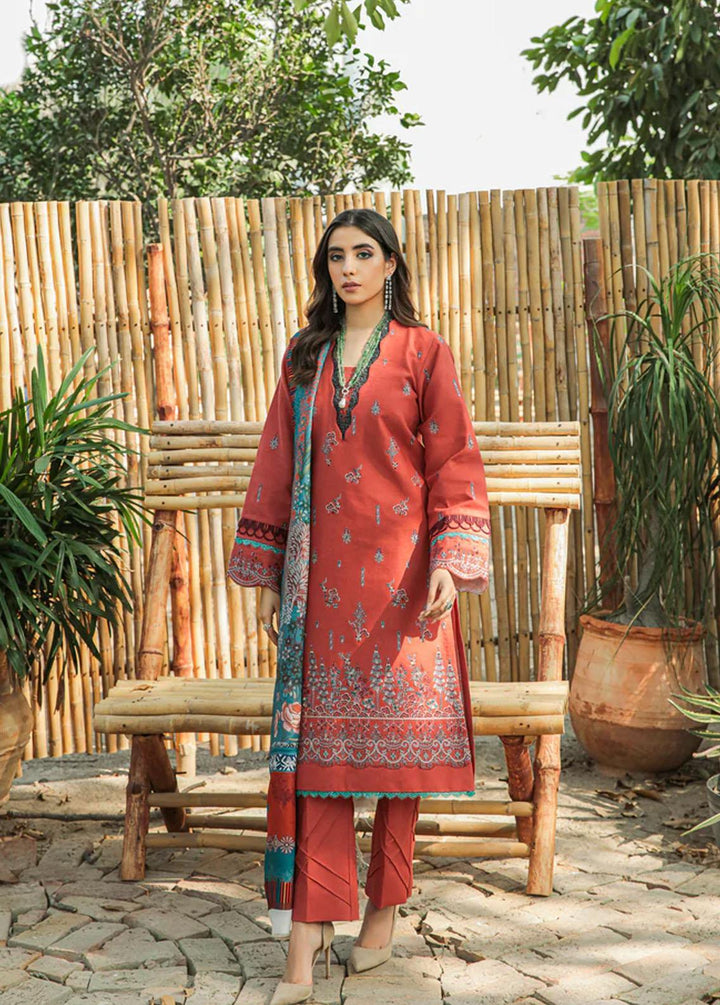 Meeras by Florent Embroidered Khaddar Suits Unstitched 3 Piece FL22M FL 5B - Winter Collection