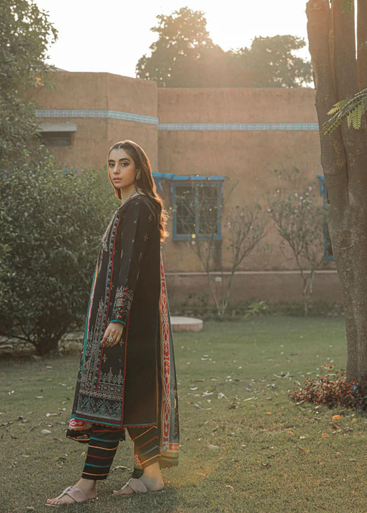 Meeras by Florent Embroidered Khaddar Suits Unstitched 3 Piece FL22M FL 6B - Winter Collection